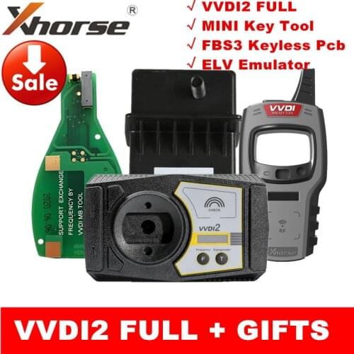 Original Xhorse VVDI2 Commander Key Programmer for Audi/BMW/Porsche V6.8.2 VVDI2 Full Version