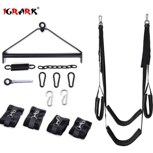 2021 360 Degree Spinning Adult Sex Swings Sex Position Love Sling Adjustable Indoor Swing Adult Sex Sling SM Game BDSM Sex Toys