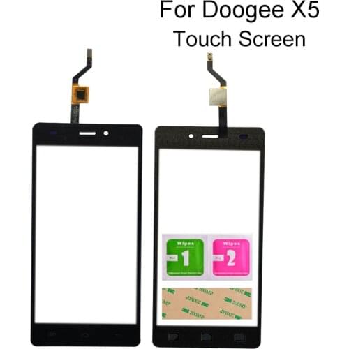Touch Screen For Doogee X5 Touch Screen Digitizer For Doogee X5 Pro Touch Panel Touchscreen Sensor Front Glass Tools Adhesive