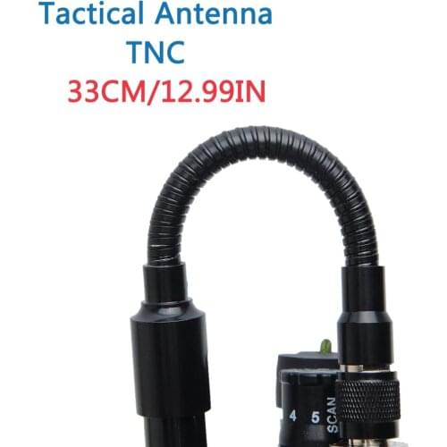 TNC Connector U.S.Army Dual Band 144/430Mhz Foldable CS Tactical Antenna For Kenwood TK-378 Harris AN/PRC-152 148 Marantz Walkie
