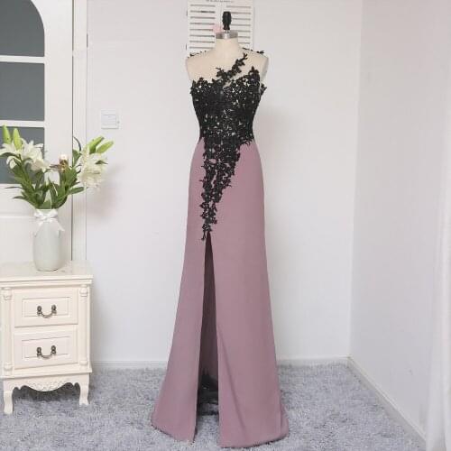 Mermaid Evening Dresses Scoop Backless Formal Dress Party Gown Appliques Robe De Soiree Vestidos Elegantes Evening Wear