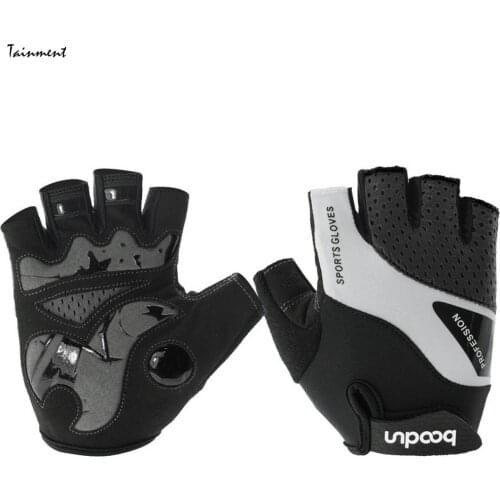 Cycling Gloves Half Finger Outdoor Mtb Road Riding Bike Bicycle GEL Gloves Bicicleta Mountain Bike Gloves Black Green