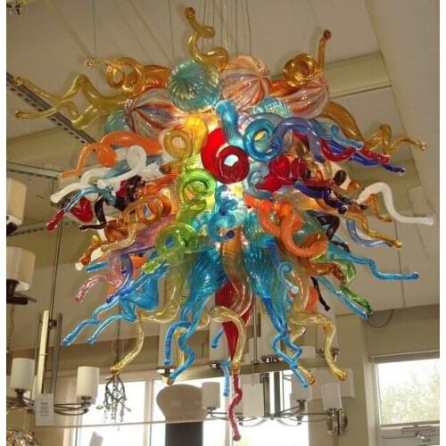 High Quality Best Price Modern Hand Blown Glass LED Chandelier for Home Decoration