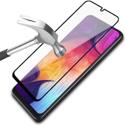 Full Cover Samsun M21 Protective Glass on For Samsung Galaxy M21 Tempered Glass Samsan M 21 21M M21 Safety Screen Protector Film