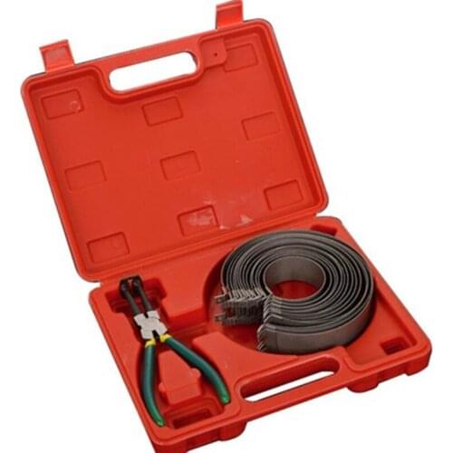 Fastener Clamp Cylinder Installation Piston Ring Compressor Motorcycle Universal Pliers Repair Tool Kit Replacement