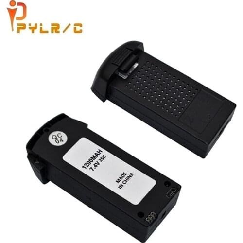 1-2PCS S20 Drone Battery 7.4V 1200mAh Li-PO Original Battery For SMRC S20 No GPS 720P 1080P Quadcopte Drone Accessories