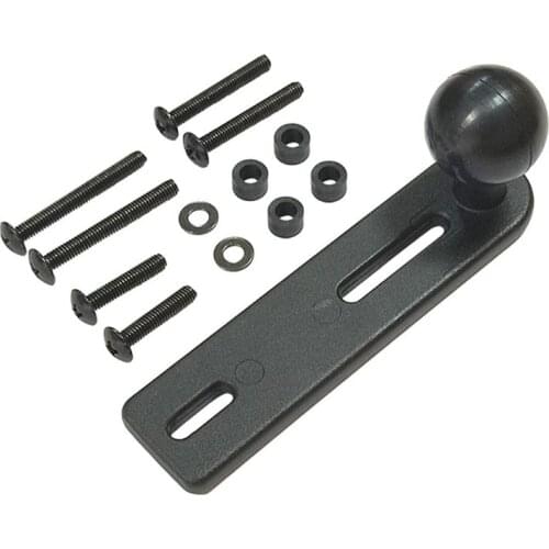 1 Set Motorcycle Handlebar Pump Mount with Ball Head for Ram Mounts for Gopro Action Cameras DSLR SJCAM Smartphones Accessories