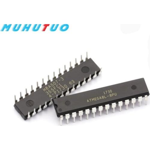 5PCS ATMEGA8L-8PU ATMEGA8L-8 ATMEGA8L ATMEGA8 IC DIP28