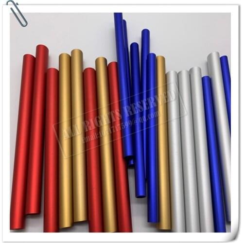 6mm aluminum paint tubes OD6mm ID2mm 3mm 4mm red yellow green blue gold silver purple aluminum pipecustom aluminum tube