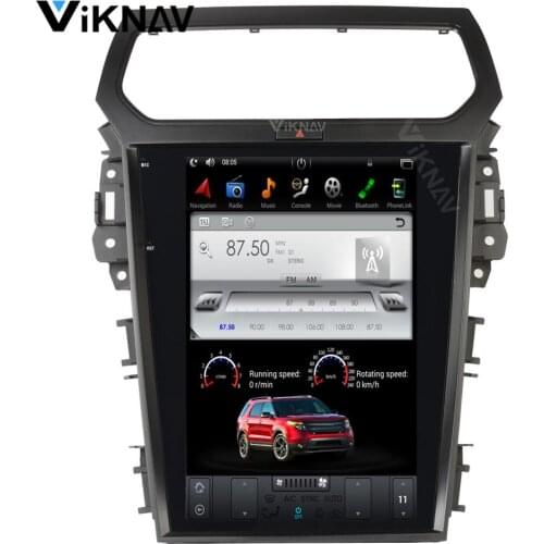 Android car radio for Ford Explorer 2013 2014 2015 2016 2017 multimedia player stereo receiver GPS navigation tape recorder