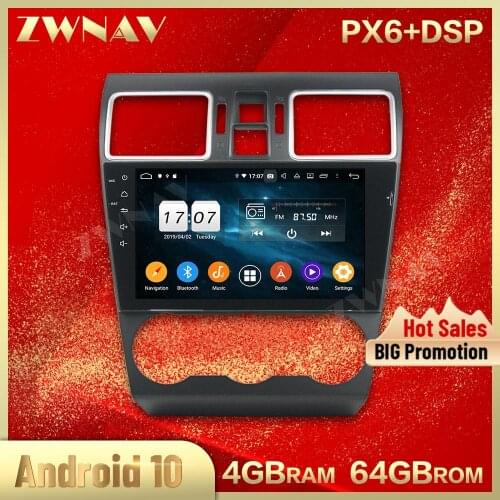 2 din Android Screen Car Multimedia Player For Subaru Forester WRX 2013 2014 2015 2016 2017 GPS Navi Head Unit Auto Radio Stereo