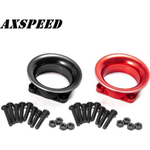 AXSPEED Metal Motor Heatsink Cover Cooling Fan Cover Cooling Channel for 1/10 Sakura D4 D3 XIS XI HSP YD RC Drift Cars