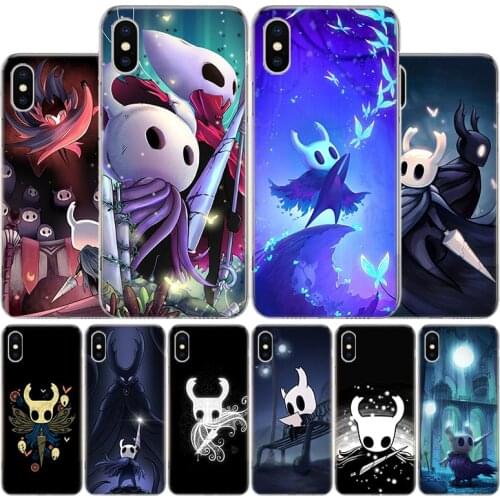 Hollow Knight Anime Black Cover Phone Case For Apple iphone 11 12 Pro XR X XS Max 7 8 6 6S Plus + 7G 6G 5 SE 2020 Coque Popular