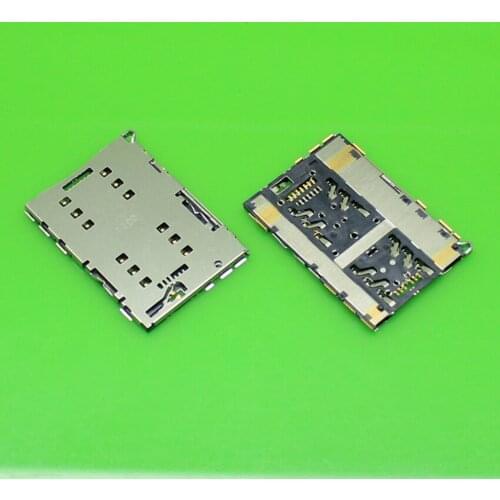 ChengHaoRan 1 Piece new replacement sim card socket connector for DOOV L1M and for ZTE QING YANG 3 G719C Tray slot.KA-203