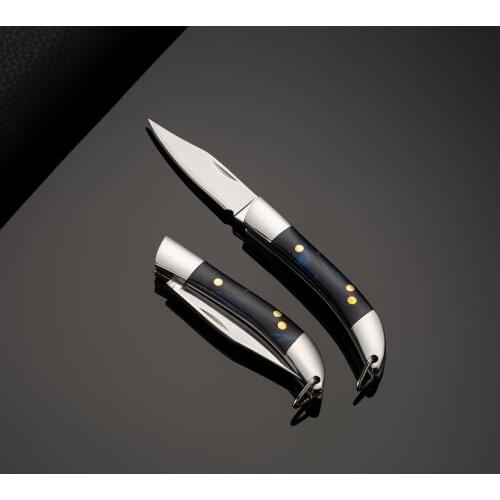 CN(Origin) Mini Folding Exquisite Folding Knife Portable Pocket Knife Tactical Survival Knives