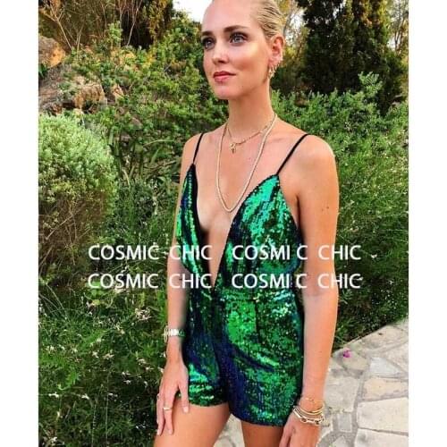 Женские вечерние брючные комбинезоны Cosmicchic China At AliExpress