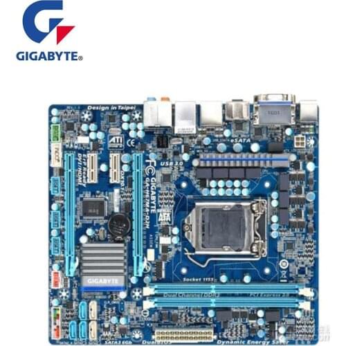 For Gigabyte GA-H67MA-D2H H67MA-D2H Motherboard LGA 1155 DDR3 H67 Used Desktop Mainboard SATA3 PCI-E X16 2.0
