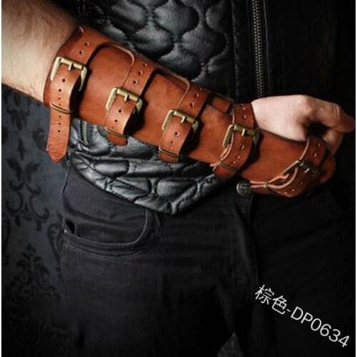 European and American court medieval sports belt buckle bracer wrist guard hand guard stage props