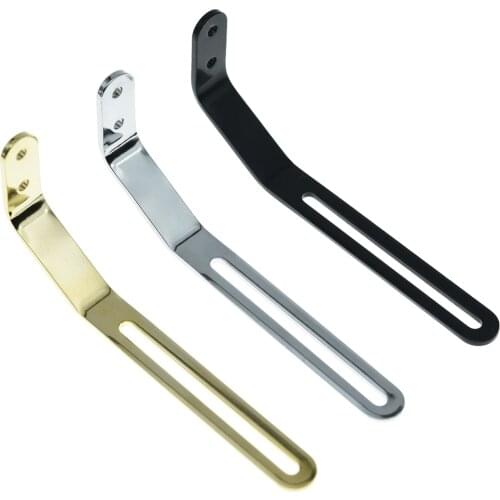 KAISH Guitar Pickguard Scratchplate Bracket with Screws for Archtop Jazz Hollow Body Guitar Chrome/Black/Gold