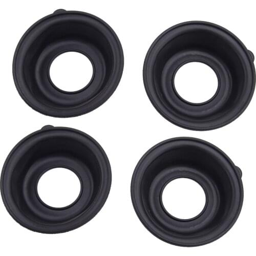 4pcs Carburetor Carburettor Carb Diaphragm Membrane Plunger Diaphragm Fit for Kawasaki KZ1000 P Police 1982-2005 Accessories