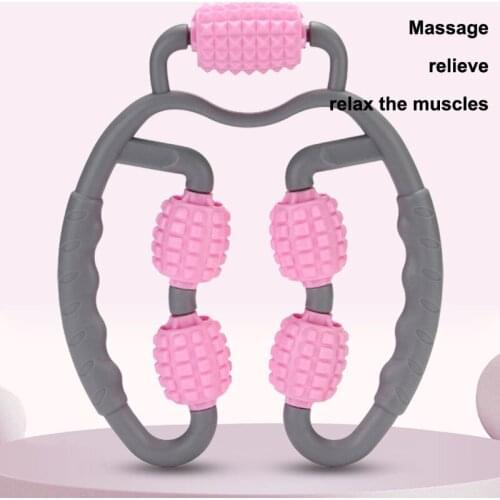 Yoga ring clip calf massager muscle relaxer roller roller stovepipe artifact muscle fitness foam roller