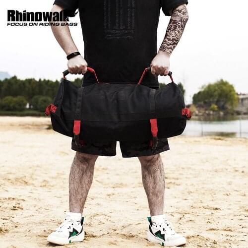 Rhinowalk Fitness Weightlifting Sandbags For Fitness Portable Body Shaping Equipment Outdoor Removable Muscle Training Bag