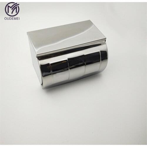 Stainless Steel SUS304 Chrome Polish Wall Mounted Bathroom Mount Paper Towel Holder