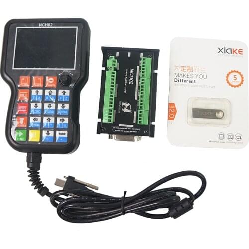 NCD02 3 4 5 Axis DSP Manual Handheld CNC Controller Board Control Panel G-Code Offline Motion Control System