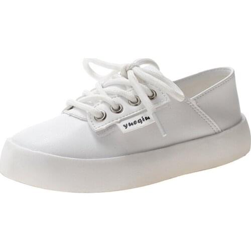 CMSOLO Spring Summer New Fashion Casual Shoes Big Children Students Running Sports Kids Shoes Single Soft Leather Casual Shoes