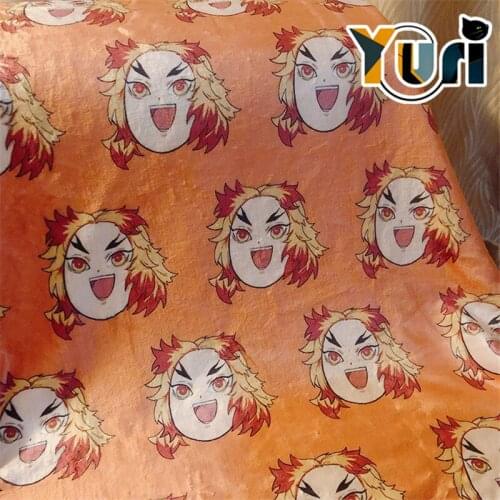 Yuri Demon Slayer Kimetsu no Yaiba Tomioka Giyuu Kyoujuro plush flannel blanket stuffed toy warm lovely cosplay gift limit C