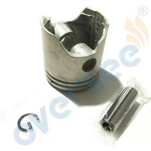 6E7-11631-00-97 Piston Set STD For Yamaha 15HP Outboard Engine Boat Motor Brand new aftermarket Part