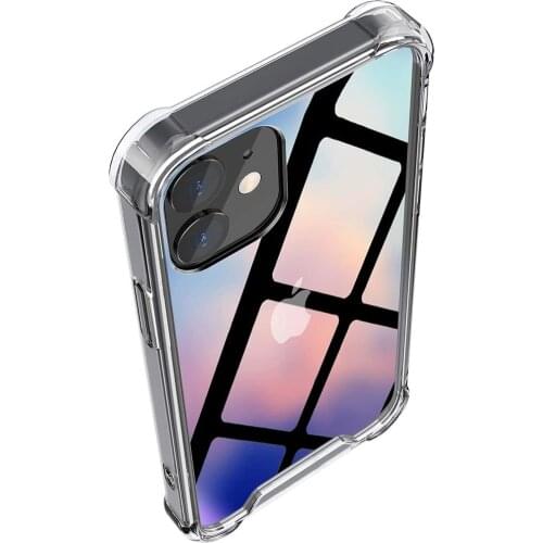 Clear Hybrid 1.5mm Hard PC Acrylic Case For iPhone 11 12 Pro Max X XS XR XSMAX 6S 7 8 PLUS 12Mini SE2020 Bumper Shockproof Cover