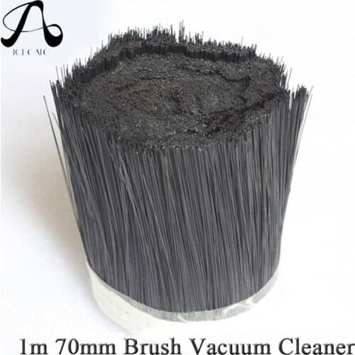 1m 70mm Brush Vacuum Cleaner Engraving machine Dust Cover Spindle fur brush for CNC Router for spindle motor