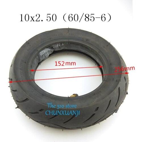 Super quality widening thickening and wearable tire CST 10X2.5 10x2.50 10 inch tire tube inner tube wheel for electric scooter