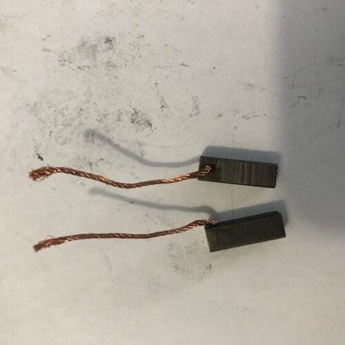 2PCS 6x6x18mm 0.23"x0.23"x0.7" Motor Electric Replacement Power Tool Carbon Brush LF1