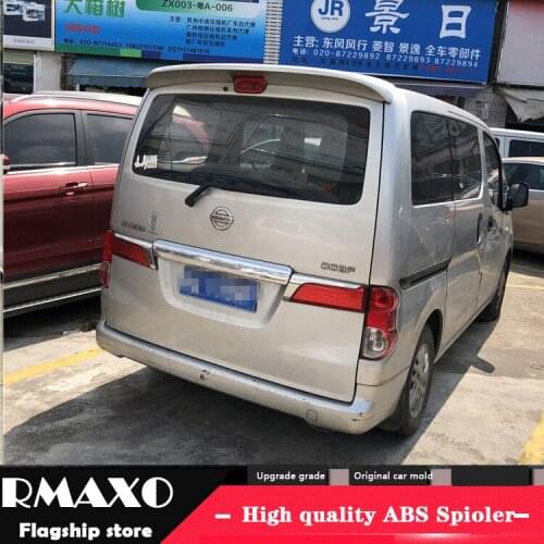 For NISSAN Nv200 Spoiler 2010-2015 High Quality ABS Material Car Rear Wing Primer Color Rear Spoiler