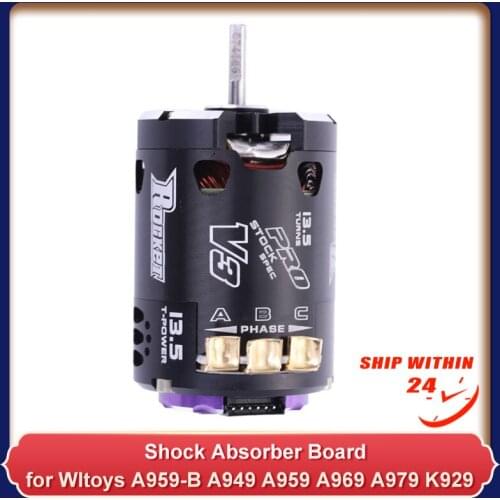 SURPASS HOBBY V3 540 13.5T Sensored SPEC RC Brushless Motor for 1/10 RC Racing Car Truck RC Car Parts Accessories Purple black
