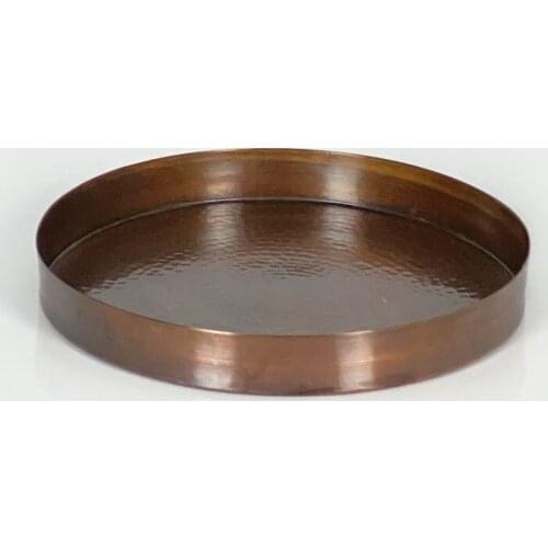 Unique Copper Handmade Decorative Plate one piece traditional tray for interior and exterior decoration use