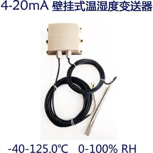 4-20mA High Precision Temperature and Humidity Sensor Transmitter Wall-mounted Cold Storage Sensors