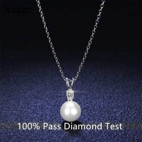 YUZBT Pearl Necklaces For Women