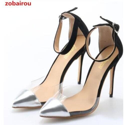 Zobairou Woman shoes 2017 summer gladiator High heels sandals minnie ear peep toe sandalias sweet ladies pumps runway shoes