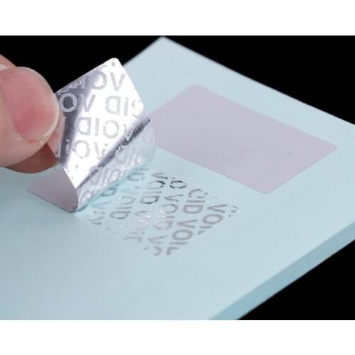 100pcs Warranty Protection Sticker ( 40mm x 20mm )Security Seal Tamper Proof Warranty Void Label Stickers