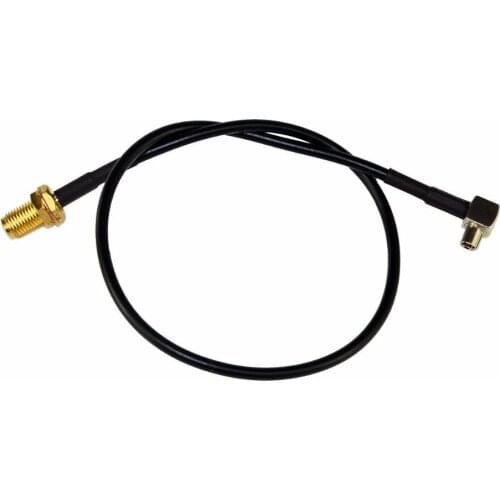 100pcsExternal Antenna Adapter Cable Pigtail SMA Female to TS9 Male for USB Modems Sierra 312U, 320U, 330U ZTE MF61,Huawei E587