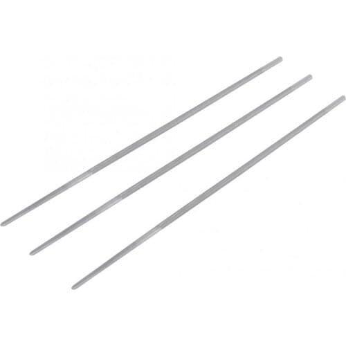 3Pcs Round High Carbon Steel Sharpening Chainsaw 4mm 5/32in Lawn Mower Trimmer Sharpen Chainsaw Files For Wood Working Chains