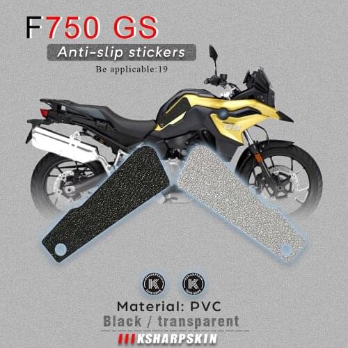 Motorcycle Tank Pad Tank grip friction protector Non-slip decals Waterproof sticker Knee Pads for BMW 19 F750 GS F850 GS