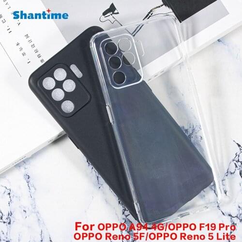 For OPPO A94 4G Gel Pudding Silicone Phone Protective Back Shell For OPPO F19 Pro OPPO Reno 5F OPPO Reno 5 Lite Soft TPU Case