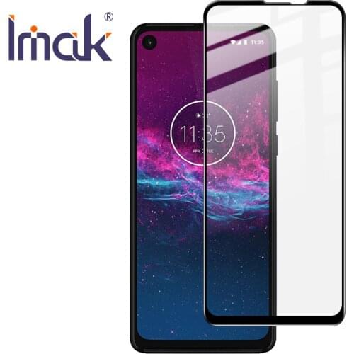 Imak Pro+ Full Screen Glue Tempered Glass Protective For Motorola One Action oleophobic