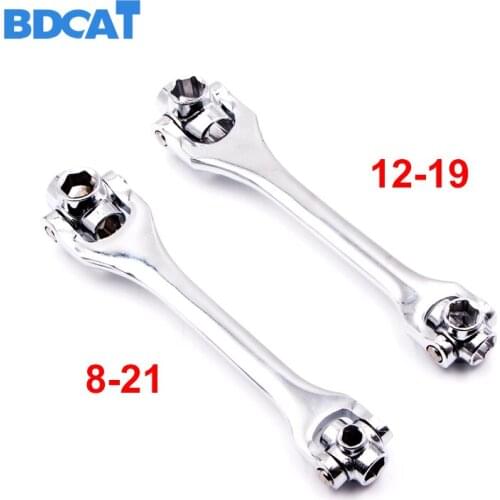 BDCAT 8 in 1 Tools Socket Works with Spline Bolts Torx 360 Degree 6-Point Universial Furniture Car Repair 25cm