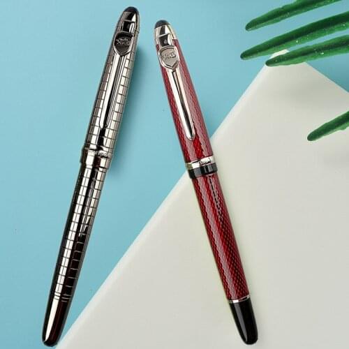 JinHao Luxury Metal Gel Pen Gift Pen Hotel Business Writing Ballpoint Pen Office School Stationery supply