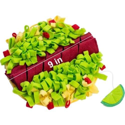 Dog Snuffle Mat Slow Feeder Mat For Encourage Foraging Skills Kitten Puppy Training Blanket Nose Pet Slowing Feeding Mat Dropshi